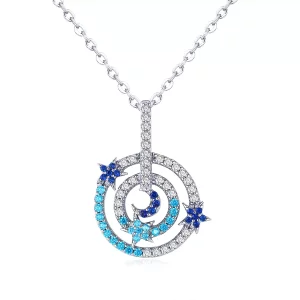 (imagen para) Collar estilo Pandora con caída de meteoros - BSN041