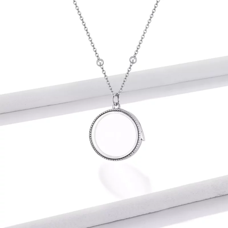 (imagen para) Collar estilo Pandora con caja de energía de elfo - BSN232 - Ver 2
