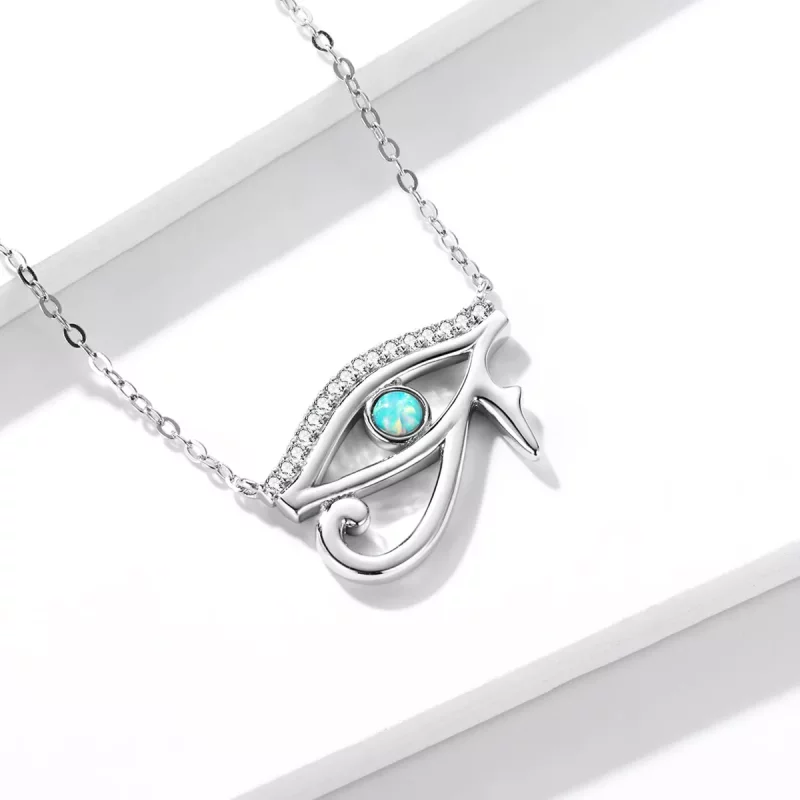 (imagen para) Collar estilo Pandora con el Ojo de Horus - BSN241 - Ver 2