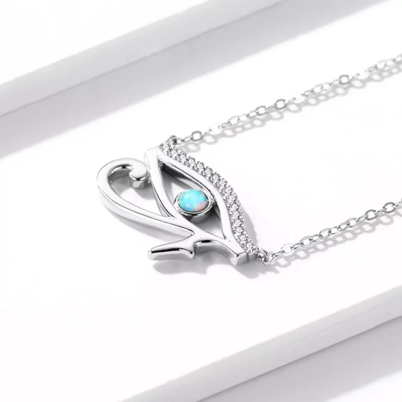 (imagen para) Collar estilo Pandora con el Ojo de Horus - BSN241 - Ver 4