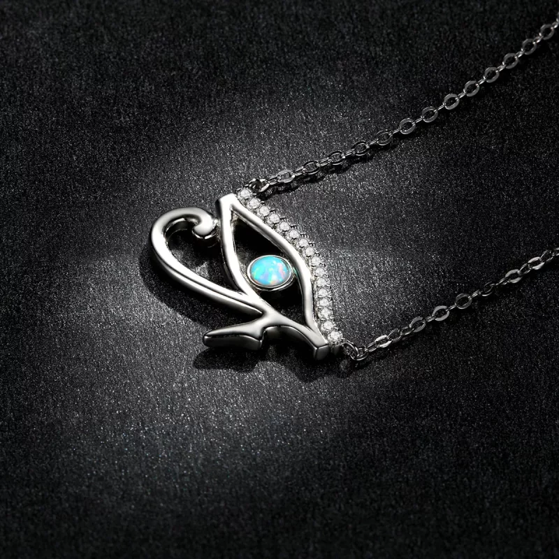 (imagen para) Collar estilo Pandora con el Ojo de Horus - BSN241 - Ver 5