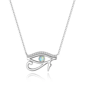 (imagen para) Collar estilo Pandora con el Ojo de Horus - BSN241
