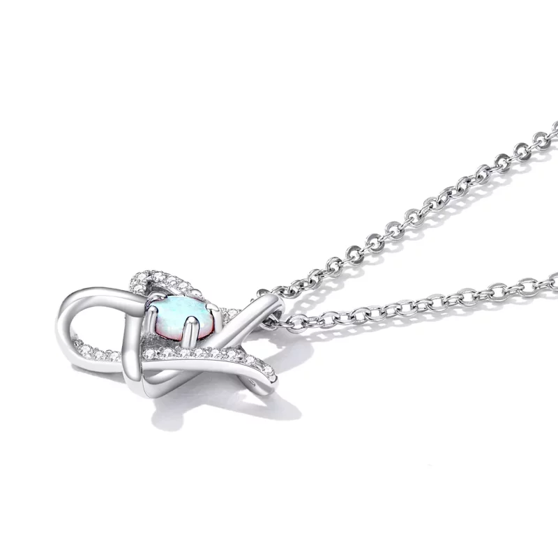 (imagen para) Collar estilo Pandora con estrella de ópalo - SCN473 - Ver 3