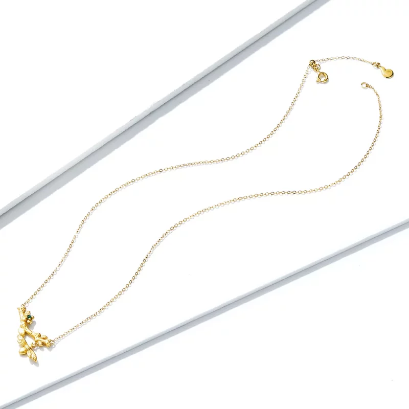(imagen para) Collar estilo Pandora con flores de verano - BSN103 - Ver 4
