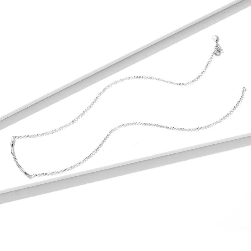 (imagen para) Collar estilo Pandora con sonrisa - BSN130 - Ver 2