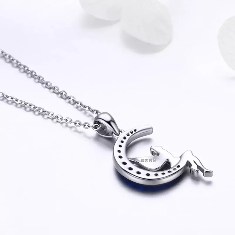 (imagen para) Collar estilo Pandora de Plata con Hada de la Noche - SCN244 - Ver 6