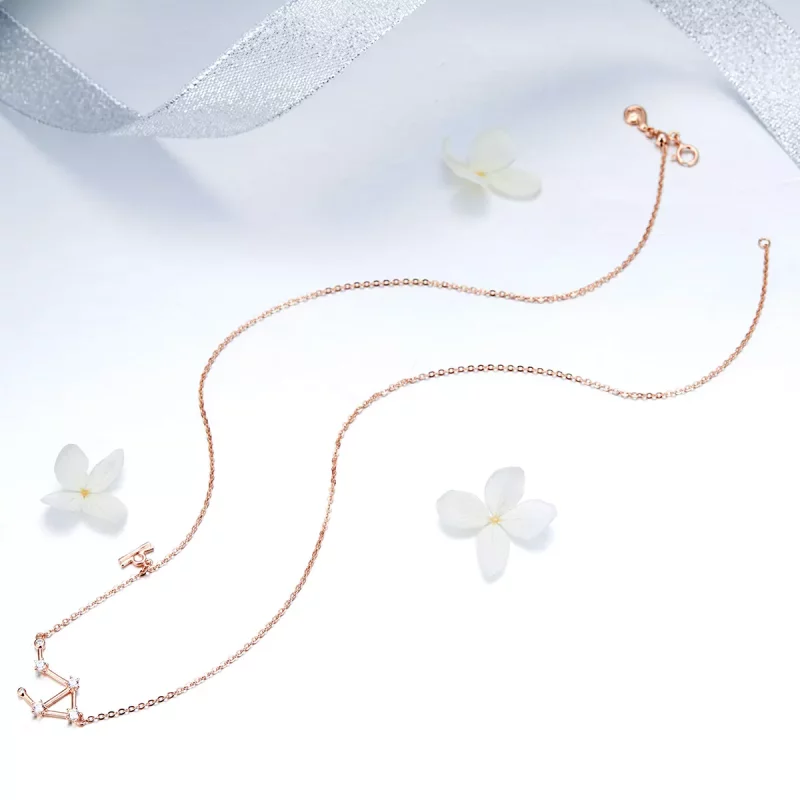 (imagen para) Collar estilo Pandora Libra - BSN022 - Ver 5