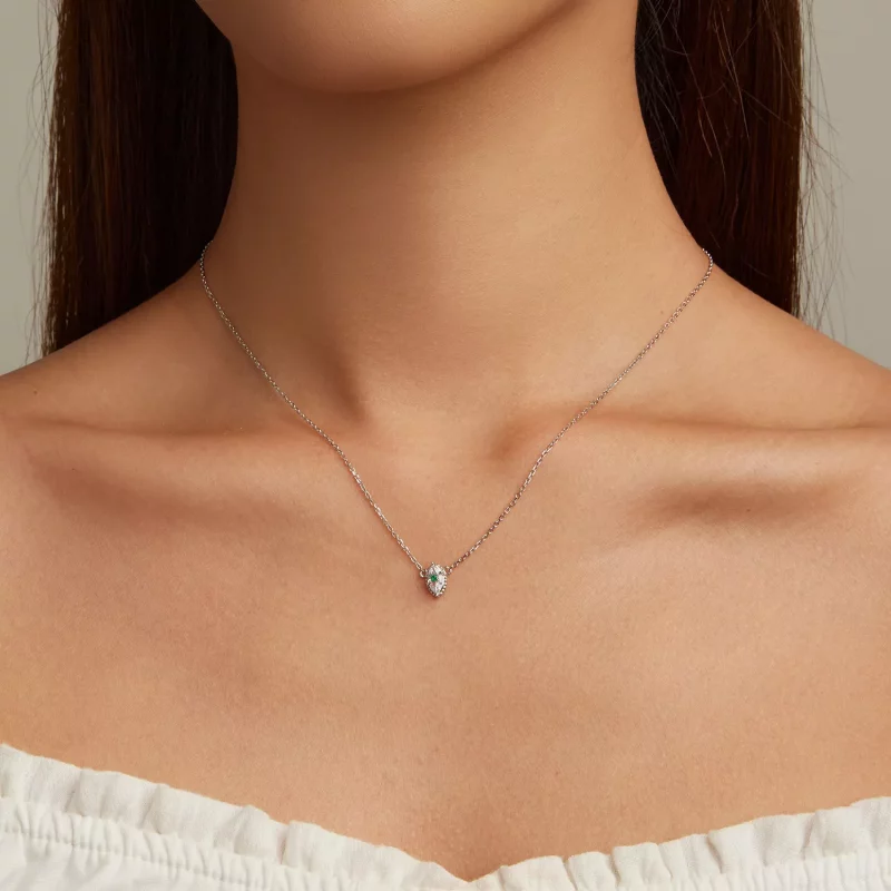 (imagen para) Collar Estilo Pandora Ojo del Diablo - BSN258 - Ver 6