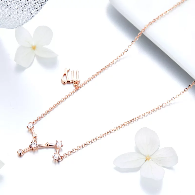 (imagen para) Collar estilo Pandora Virgo - BSN020 - Ver 2