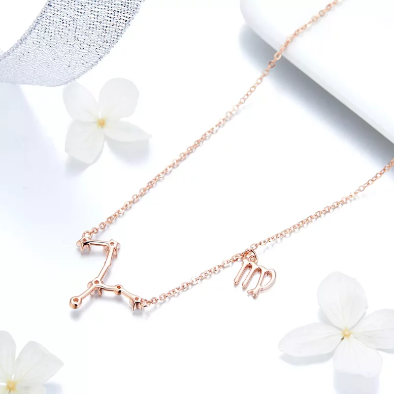 (imagen para) Collar estilo Pandora Virgo - BSN020 - Ver 3