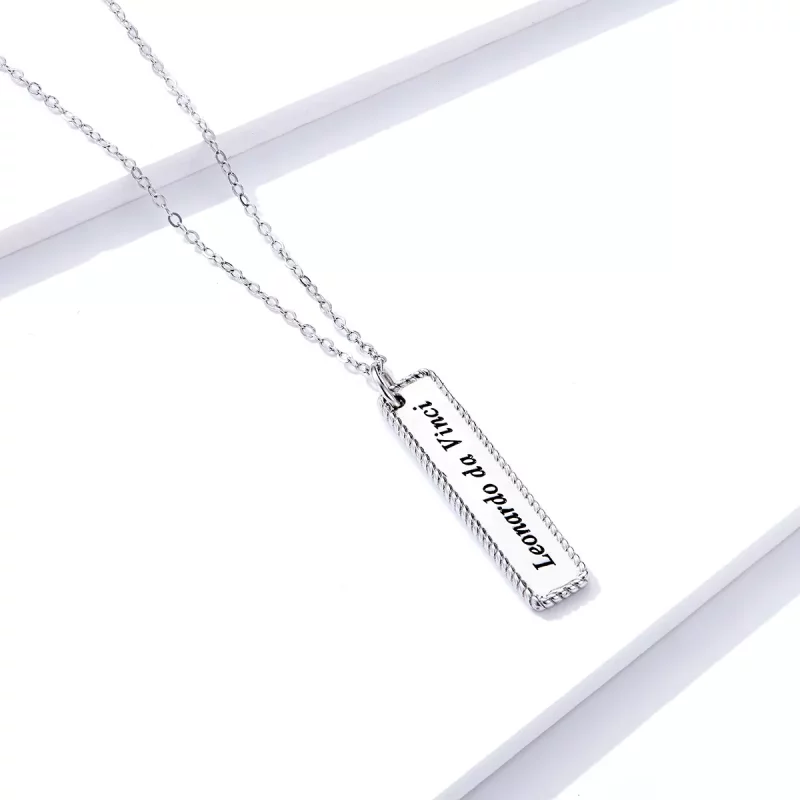 (imagen para) Collar largo estilo Pandora de vida bien vivida - BSN167 - Ver 3