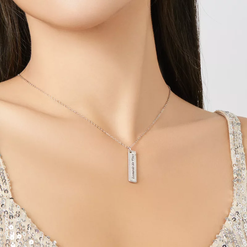 (imagen para) Collar largo estilo Pandora de vida bien vivida - BSN167 - Ver 9