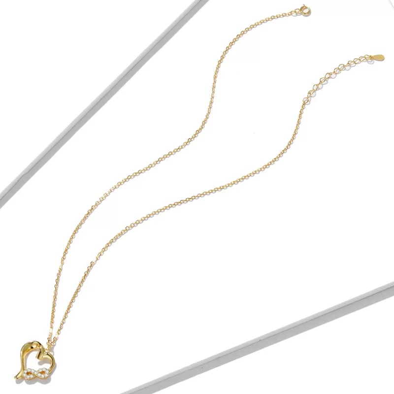 (imagen para) Collar Pandora Style Infinite Love - BSN236 - Ver 4