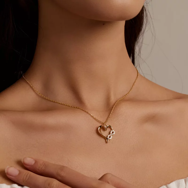 (imagen para) Collar Pandora Style Infinite Love - BSN236 - Ver 9