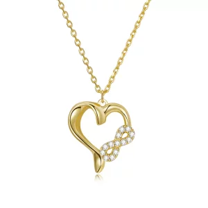 (imagen para) Collar Pandora Style Infinite Love - BSN236