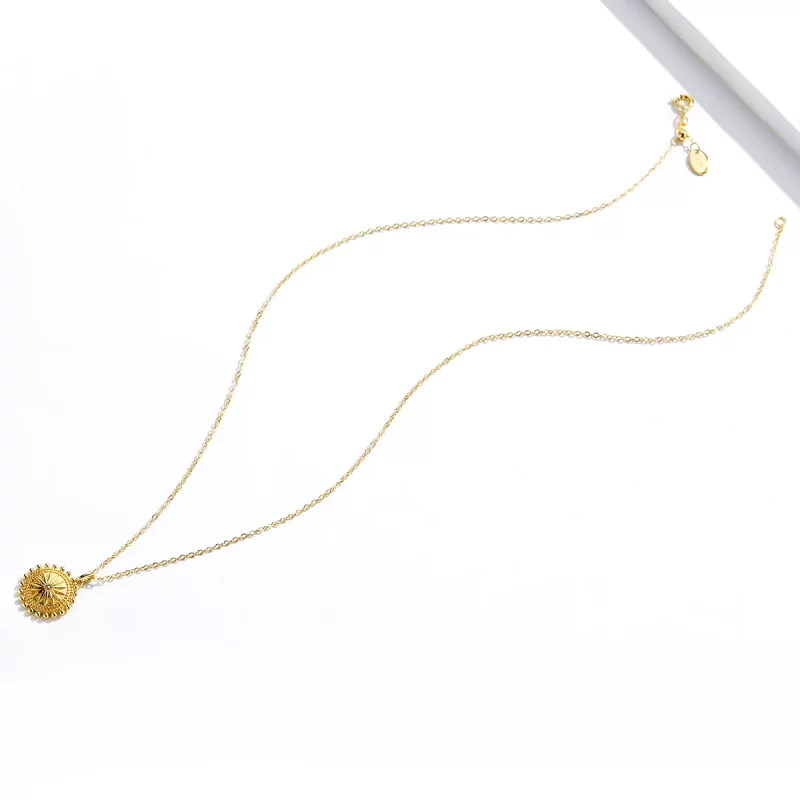 (imagen para) Collar plateado estilo Pandora con estrellas - SCN353 - Ver 4
