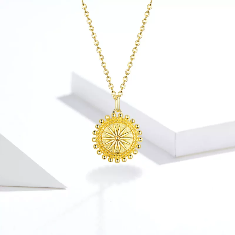 (imagen para) Collar plateado estilo Pandora con estrellas - SCN353 - Ver 5