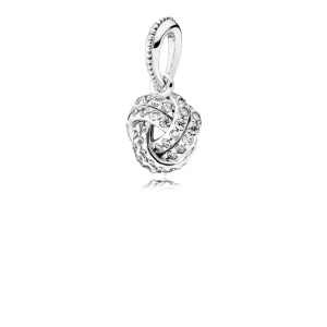 (imagen para) Colgante Brillante Nudo de Amor 390385CZ Collares y colgantes