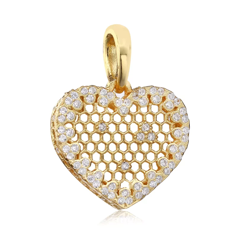 (imagen para) Colgante en PANDORA Shine Panal - Ver 2