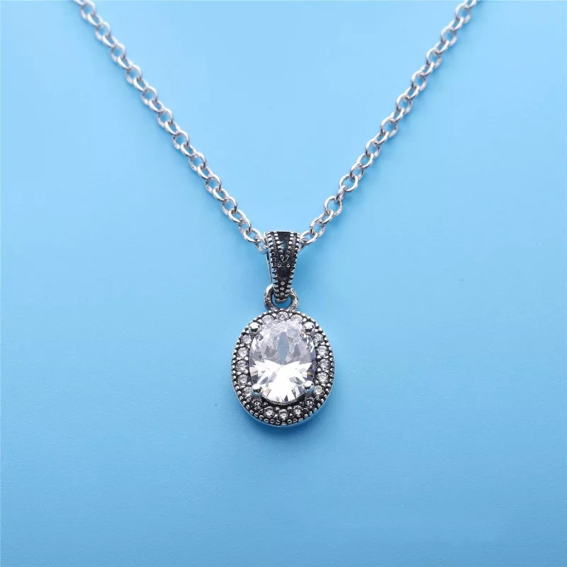 (imagen para) Colgante en plata de ley Elegancia Vintage - PANDORA - Ver 4