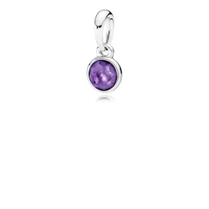 (imagen para) Colgante Gota de Febrero 390396SAM Collares y colgantes