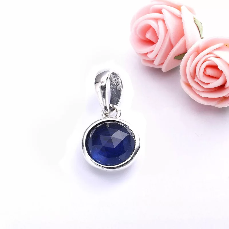 (imagen para) Colgante Gota de septiembre - PANDORA - Ver 2