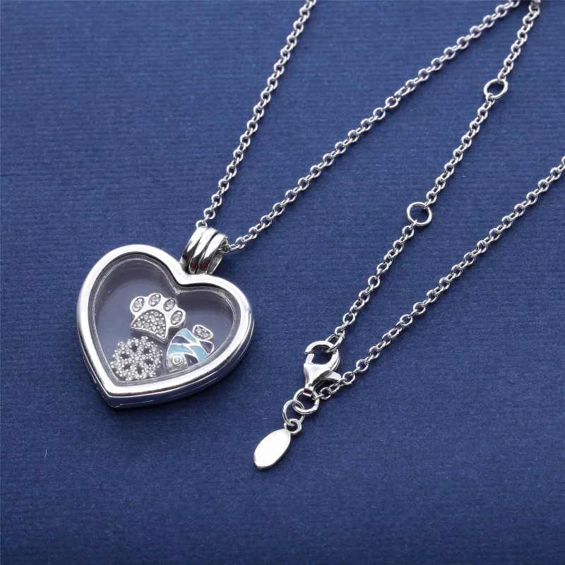(imagen para) Colgante Locket Corazón con Petite - PANDORA - Ver 4