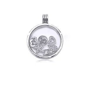 (imagen para) Colgante Locket PANDORA grande con Petite