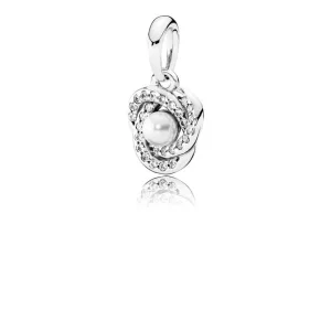 (imagen para) Colgante Nudo de Amor Luminoso 390401WCP Collares y colgantes