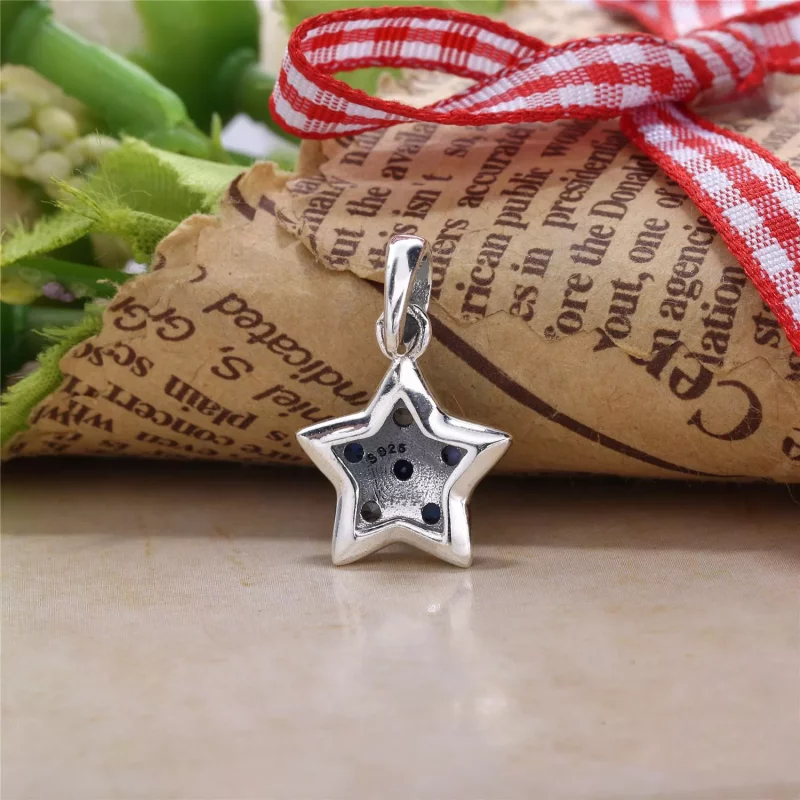 (imagen para) Colgante en plata de ley Estrella Radiante - PANDORA - Ver 3