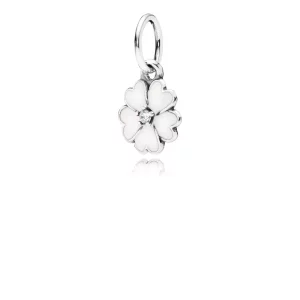 (imagen para) Colgante Prímula Blanca 390365EN12 Collares y colgantes