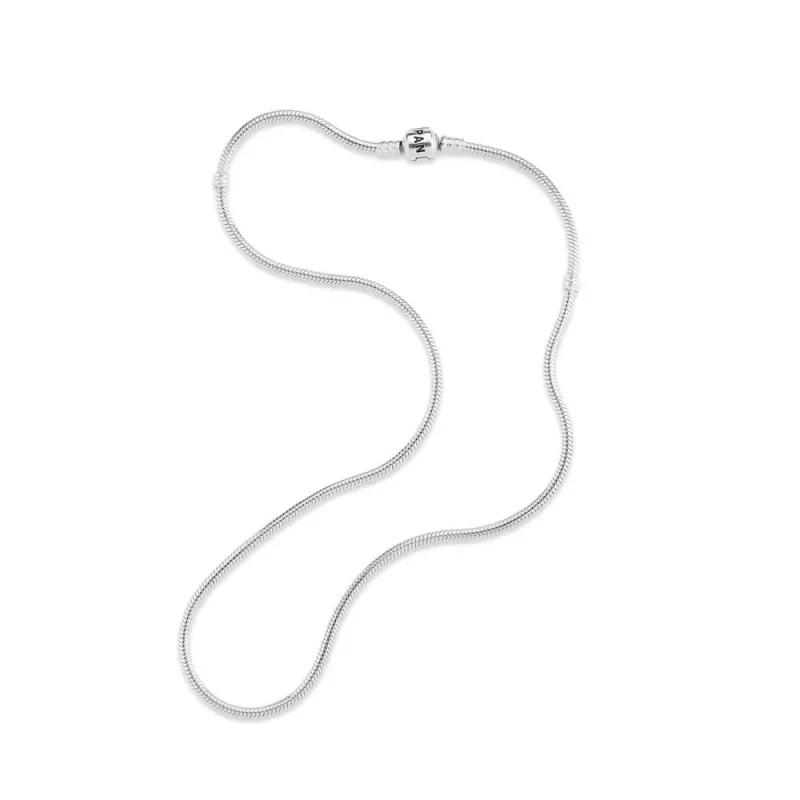 (imagen para) Collar cierre PANDORA en plata de ley - Ver 2