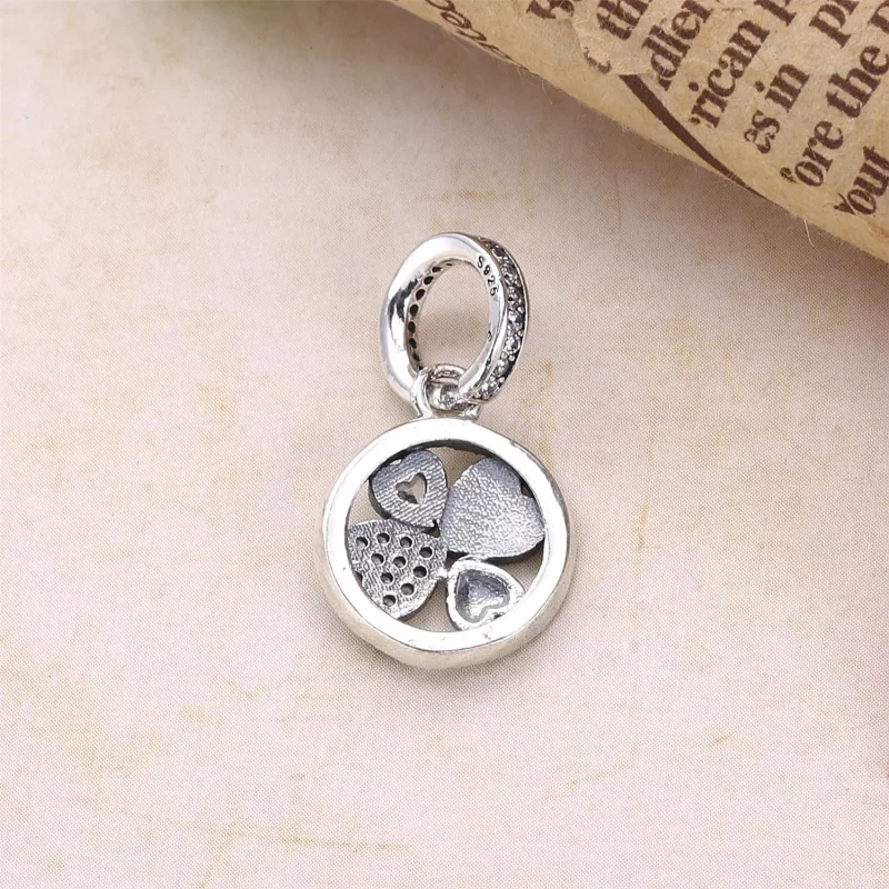 (imagen para) Collar Corazones de amor PANDORA - Ver 3