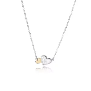 Collar Corazones dobles luminosos (imagen para) Collar Corazones dobles luminosos