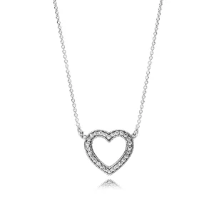 (imagen para) Collar Corazón Amado - PANDORA