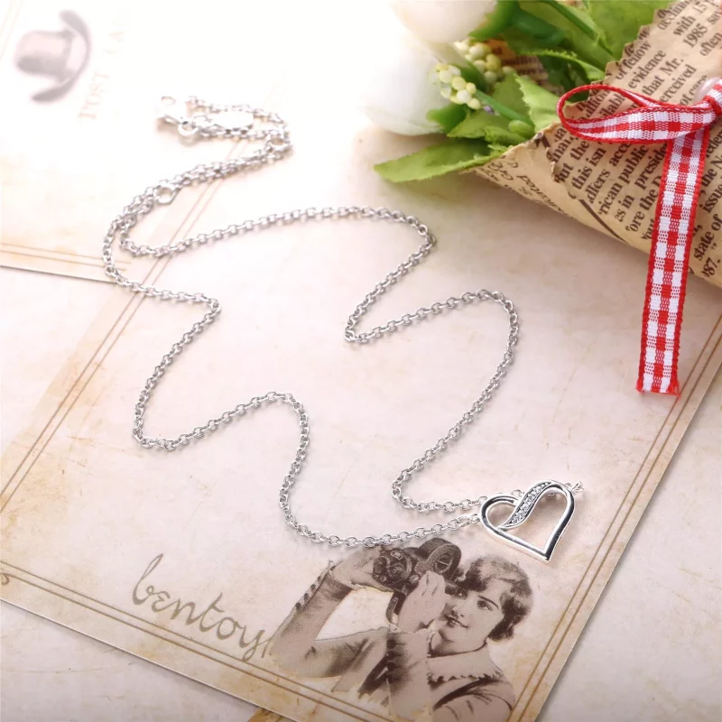 (imagen para) Collar Lazos de Amor - PANDORA - Ver 4