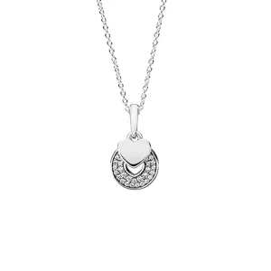Collar en plata de ley Celebración Corazones - PANDORA (imagen para) Collar en plata de ley Celebración Corazones - PANDORA