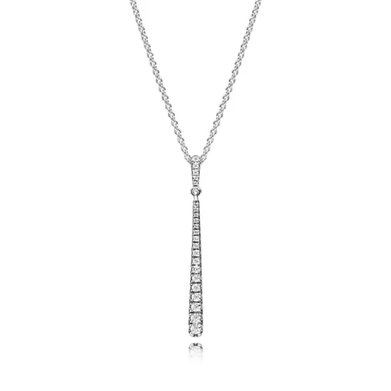 (imagen para) Collar en plata de ley Estrella Fugaz - PANDORA