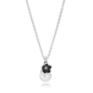Collar en plata de ley Floral - PANDORA (imagen para) Collar en plata de ley Floral - PANDORA