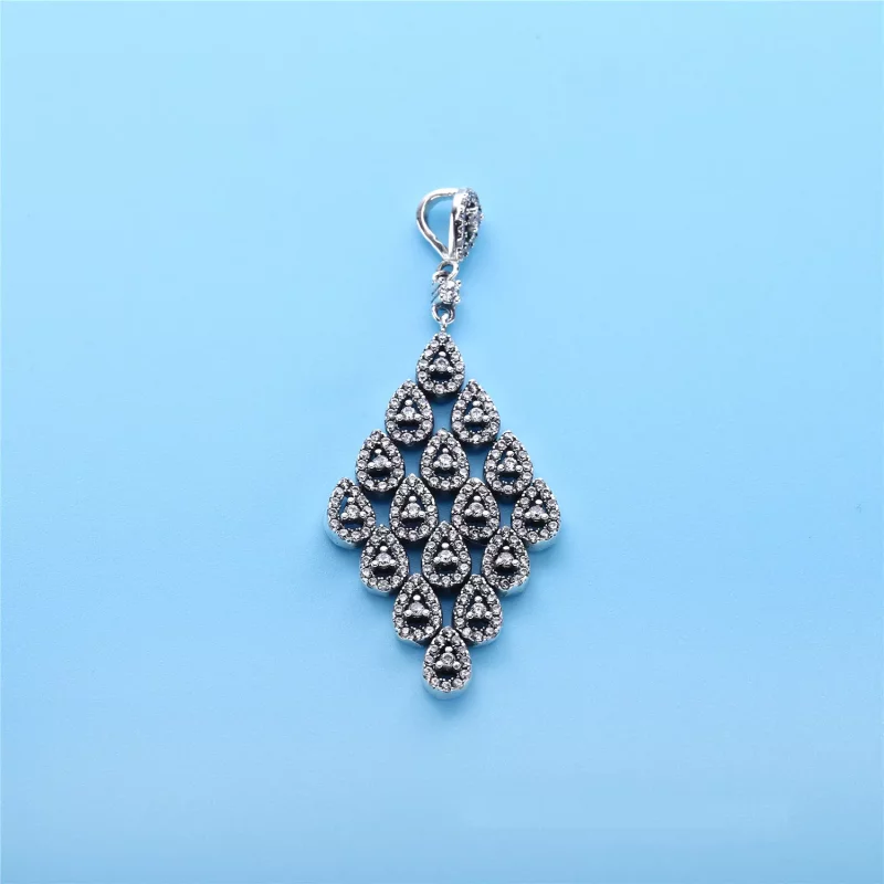 (imagen para) Collar en plata de ley Glamour en Cascada - PANDORA - Ver 2