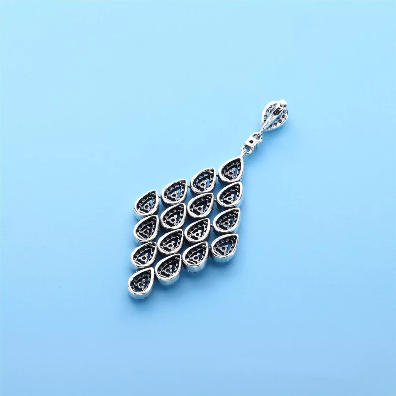 (imagen para) Collar en plata de ley Glamour en Cascada - PANDORA - Ver 3