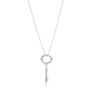(imagen para) Collar en plata de ley Llave Real - PANDORA