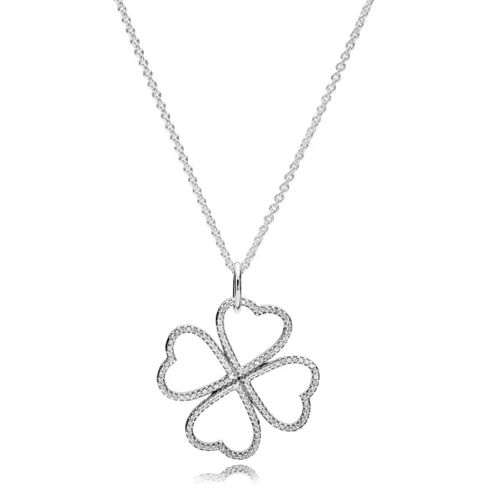 (imagen para) Collar Pétalos de Amor 390381CZ-90 Collares y colgantes
