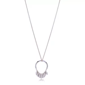 (imagen para) Collares con colgante en plata de ley C&iacute;rculo de semillas PANDORA