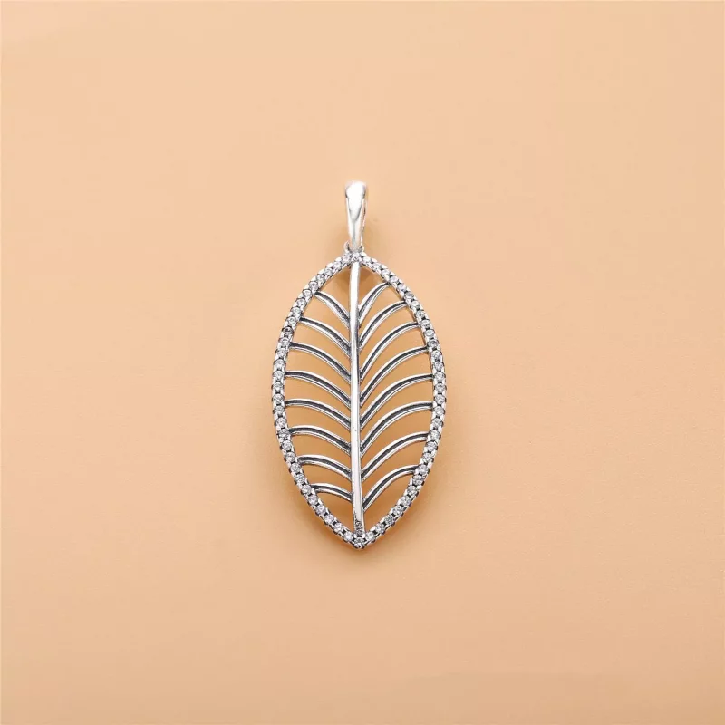 (imagen para) Collares con colgante en plata de ley Palmera tropical PANDORA - Ver 3
