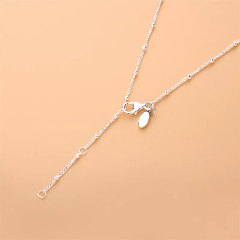 (imagen para) Collares en plata de ley Cuentas de plata PANDORA - Ver 3