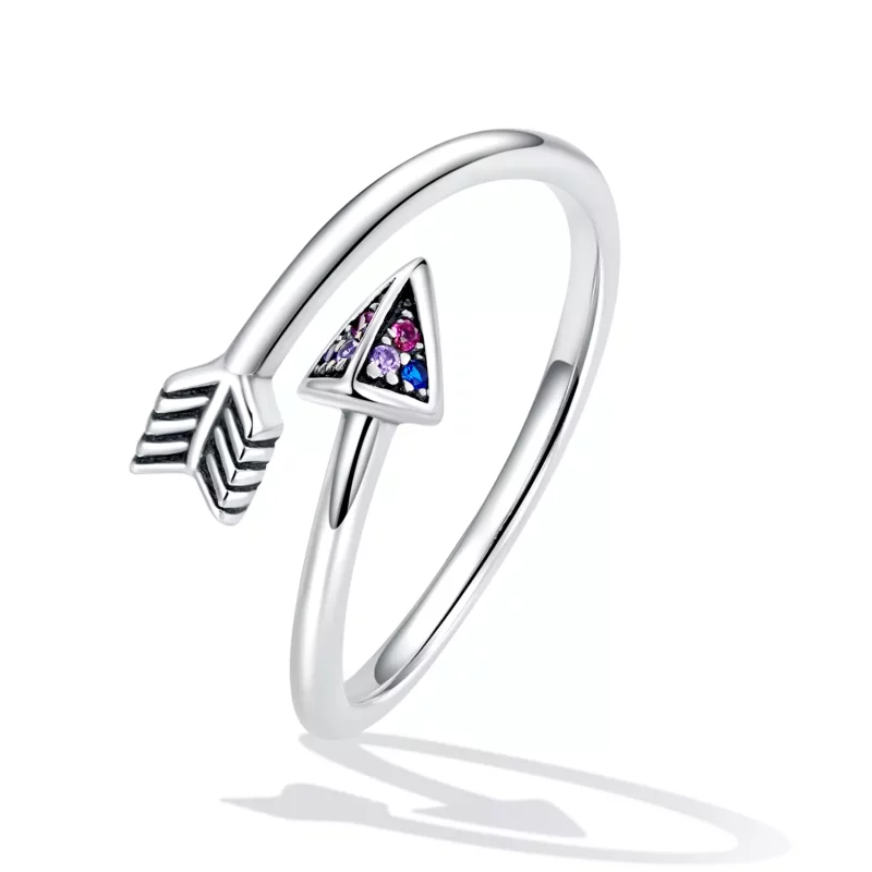 (imagen para) Anillo abierto estilo flecha del amor de Pandora - SCR820 - Ver 2