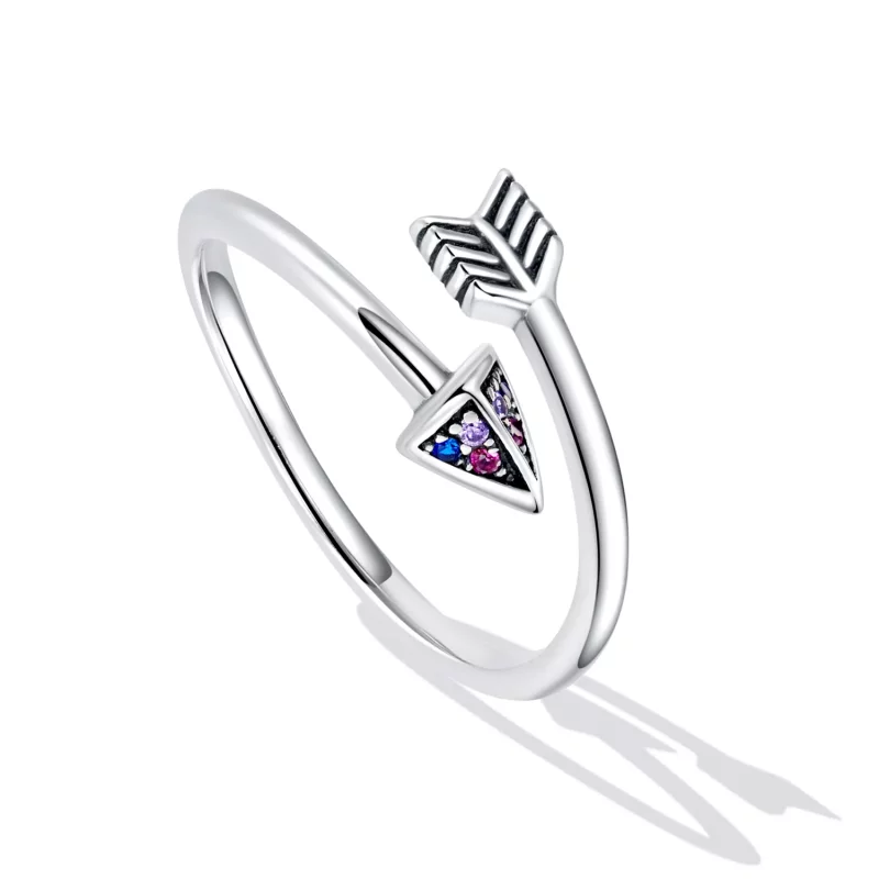 (imagen para) Anillo abierto estilo flecha del amor de Pandora - SCR820 - Ver 5