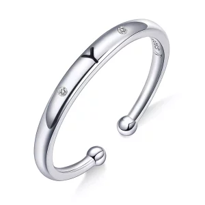 (imagen para) Anillo abierto estilo Pandora con letra Y - SCR544-Y