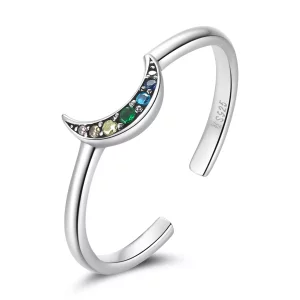 (imagen para) Anillo abierto estilo Pandora Shine The Moon - SCR778